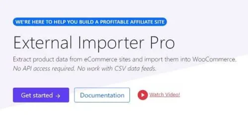 External Importer Pro v2.9.1 – Import Affiliate Products Into WooCommerce