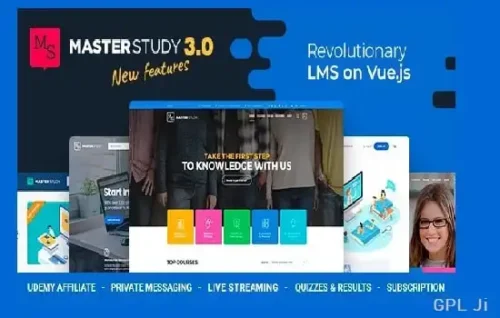 Masterstudy Theme GPL v4.8.87 – LMS WP Theme for Education, eLearning & Online Courses