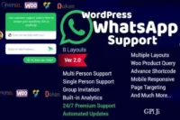 WordPress WhatsApp Support