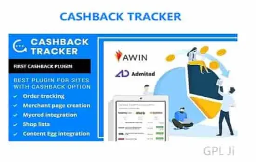 Cashback Tracker Pro GPL WordPress Plugin