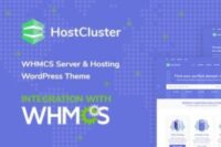 Hostcluster Whmcs Server Hosting GPL Theme
