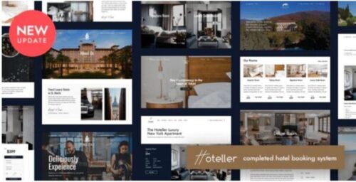 Hoteller Hotel Booking Theme GPL v6.6.7 – Latest Version