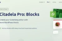 Citadela Blocks GPL – Block-based premium WordPress plugins for Gutenberg