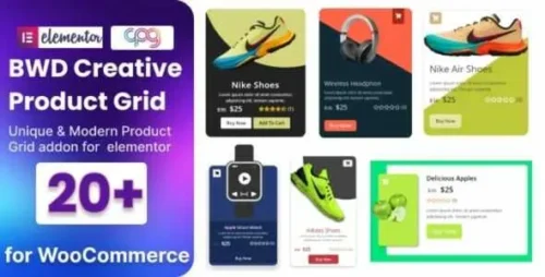 WooCommerce Product Grid GPL – Addon for Elementor
