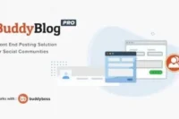 BuddyBlog Pro GPL | Front-end posting solution for BuddyPress and BuddyBoss platform