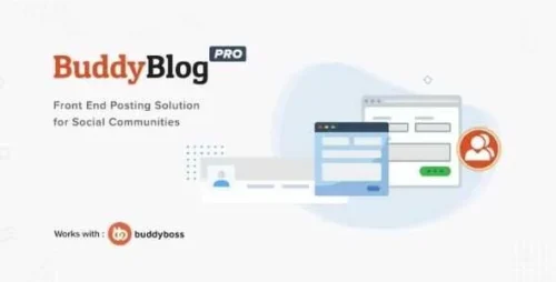 BuddyBlog Pro GPL v1.4.4 | Front-end posting solution for BuddyPress and BuddyBoss platform