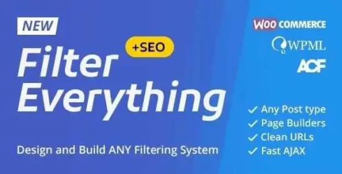Filter Everything GPL v1.8.5 – WordPress/WooCommerce Product Filter