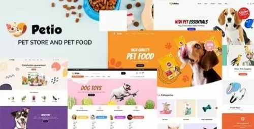Petio Theme GPL – Pet Store WooCommerce WordPress Theme