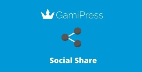 GamiPress Social Share GPL v1.2.6 – WordPress Plugin