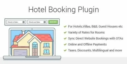 MotoPress Hotel Booking GPL v5.0.1 – Property Rental WordPress Plugin