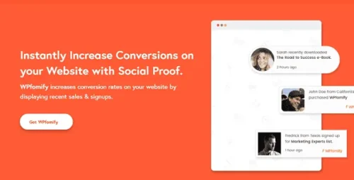 WPFomify All in one v2.2.6 – Social Proof Plugin for WordPress