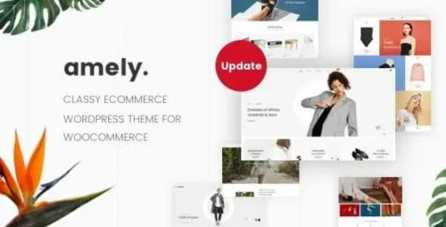 Amely Theme GPL v3.0.0 – Fashion Shop WordPress Theme for WooCommerce