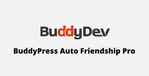 BuddyPress Auto Friendship Pro GPL v1.2.3
