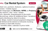Car Rental System Native WordPress Plugin GPL