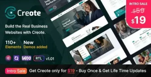 Creote Theme GPL v2.7.3 – Consulting Business WordPress Theme