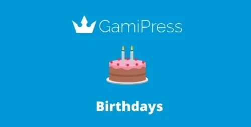 GamiPress Birthdays Addon GPL v1.0.7 – WordPress Plugin