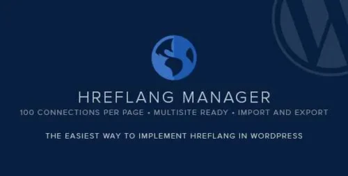 Hreflang Manager GPL v1.33 – WordPress Plugin