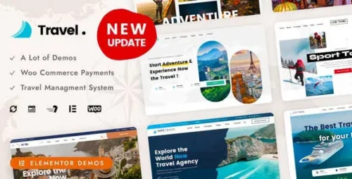 Love Travel Theme GPL v5.5 – Creative Travel Agency WordPress