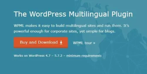 WPML WordPress CMS Multilingual GPL v4.6.12 – WordPress Plugin