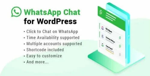 WhatsApp Chat For WordPress Plugin GPL v3.6.7