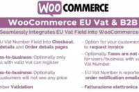 WooCommerce Eu Vat & B2B GPL