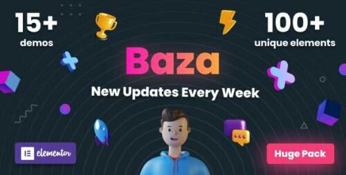 Baza Theme GPL v1.31 – Creative Multipurpose WordPress Theme