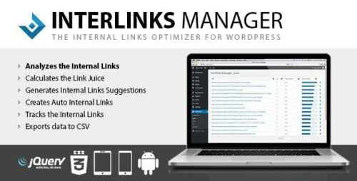 Interlinks Manager GPL v1.36 – Internal Links Optimizer for WordPress