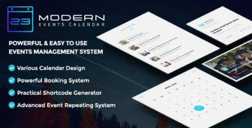 Modern Events Calendar GPL v7.12.1 Latest Version