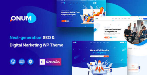 Onum GPL Theme v1.2.16.7 – SEO & Marketing Elementor WP Theme