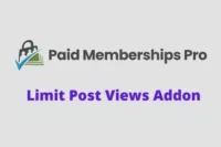 Paid Memberships Pro Limit Post Views Addon GPL