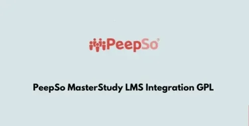 PeepSo MasterStudy LMS Integration GPL v6.4.6.2