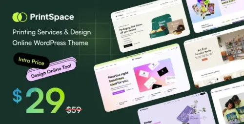 PrintSpace Theme GPL v1.2.6 – Printing Services & Design Online WooCommerce WordPress theme