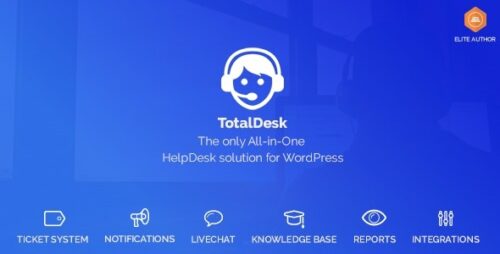 TotalDesk GPL v1.8.1 – Helpdesk Live Chat Knowledge Base and Ticket System