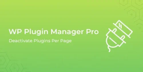 WP Plugin Manager Pro GPL v1.1.4 – Deactivate Plugins Per Page