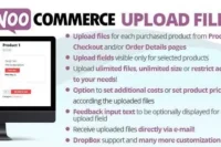 WooCommerce Upload Files GPL