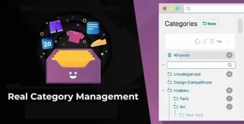 WordPress Real Category Management GPL v4.2.20 – Content Management in Category Folders