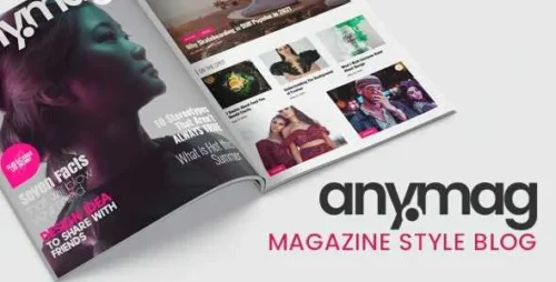 Anymag Theme GPL v2.9.7 – Magazine Style WordPress Blog