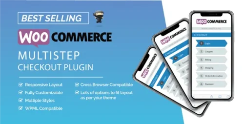 WooCommerce MultiStep Checkout Wizard GPL v3.8.0 Latest Version