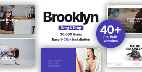 Brooklyn Theme GPL v4.9.8.9 – Creative Multi-Purpose Responsive WP Website