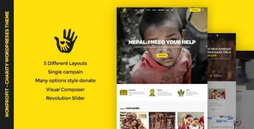 CharityHeart Theme GPL v1.11 – Charity Responsive WordPress Theme