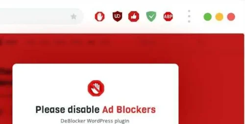 DeBlocker GPL v3.4.8 – Anti AdBlock Plugin for WordPress