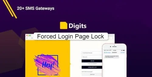 Digits Forced Login Page Lock v3.0