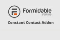 Formidable Forms Constant Contact Addon