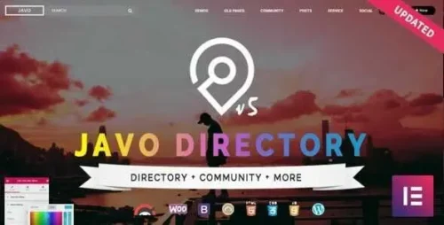 Javo Directory WordPress Theme GPL v5.13.0