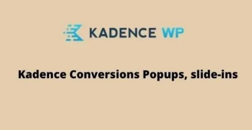 Kadence Conversions Popups, slide-ins v1.1.1 Addon GPL