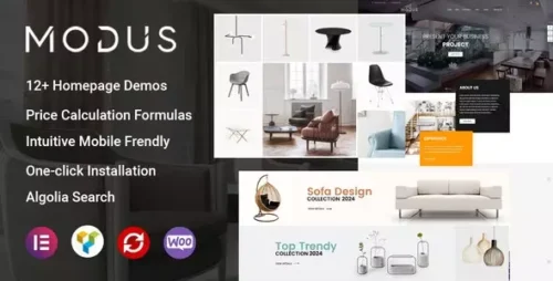 Modus Theme GPL v2.0.7 – Modern Furniture WooCommerce Theme