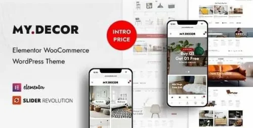 MyDecor Theme GPL v1.3.2 – Elementor WooCommerce WordPress Theme