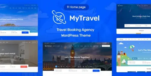 MyTravel Theme GPL v1.0.20 – Tours & Hotel Bookings WooCommerce Theme