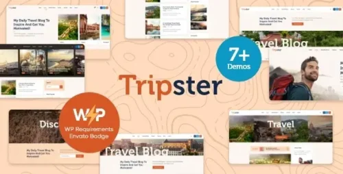 Tripster Theme GPL v1.0.7 – Travel & Lifestyle WordPress Blog