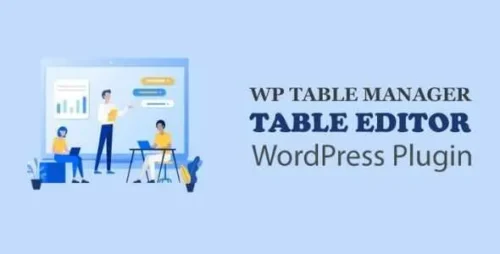 WP Table Manager WordPress Table Editor Plugin v4.1.3 GPL